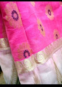 Bengal handloom weavers pure cotton tussar silk sa
