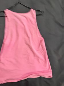 Pink Givenchy Logo Tank Top