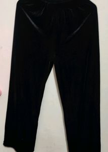 Black Silk Legging Plazo For Girl Or Women