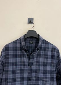 Men's Plaid Button-Down Shirt