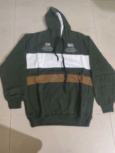 Men's Green Graphic Hoodie