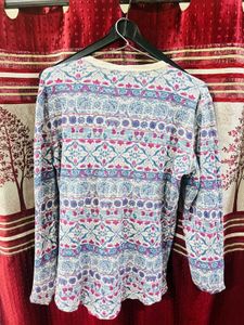 Chaps Henley Long Sleeve Top