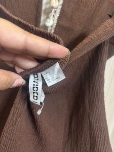 44 H&amp;M Embellished halterneck top
