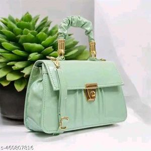 Chic Pink Patent Handbag