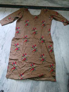 Printed Kurta with Pink Palazzo