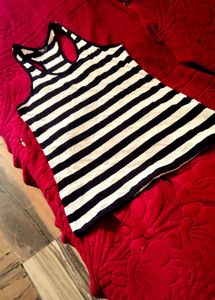 Striped Racerback Tank Top