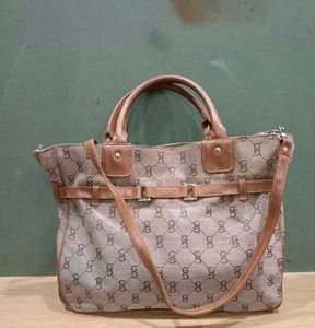 Stylish Monogram Tote Bag