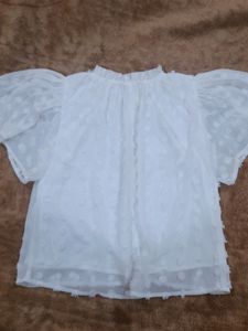 ZUDIO Size S Ruffle Top