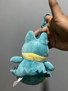 Cute Pokemon Munchlax Plush Keychain