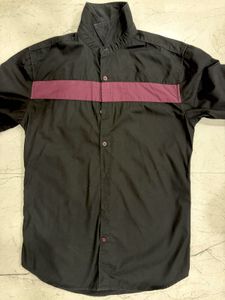Men's Black Long Sleeve Shirt