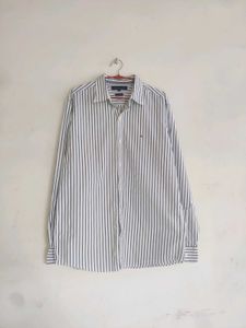 Tommy Hilfiger Striped Button-Down Shirt