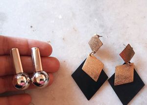 Two Pairs Of Earrings..