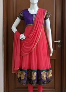 Elegant Anarkali Suit Set with Dupatta