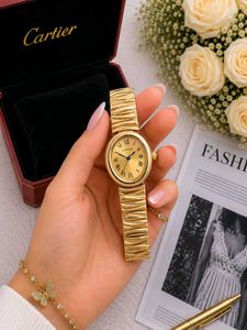 Elegant Cartier  oval dial Watch