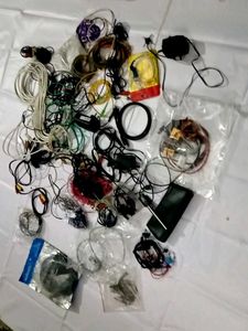 Assorted Electronic Cables &amp; Adapters