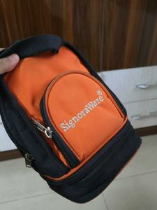 SignoraWare Orange &amp; Black Waist Bag