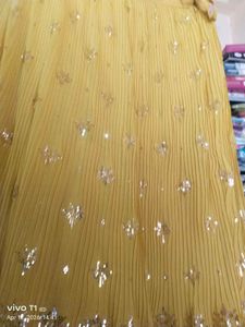 Yellow Sequined Ethnic Skirt