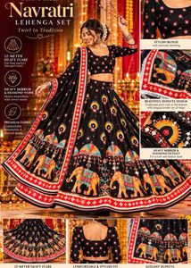 Stunning Navratri Lehenga Set