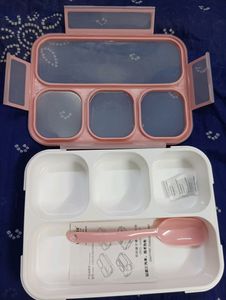 lunch box for kids, office and picnics. locks so well, the food does not leak. good quality. it's new, and unused