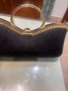 Elegant Black Evening Clutch