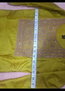 Primium Silk fabric kurti set