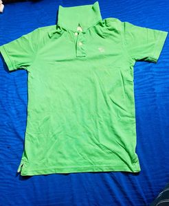 Abercrombie &amp; Fitch Green Polo Shirt