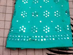 kurti Sea green colour