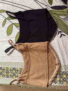 Corset Style Cami Tops (Set of 2)