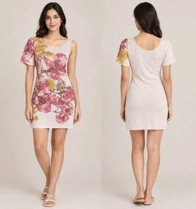 Floral Print Sheath Dress