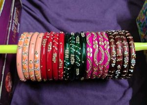 Beautiful Multi-Colour &amp; Designer Bangles Set of 5