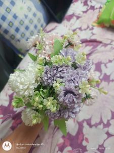 Artificial flowers with Vase