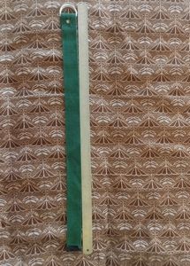 Dark Green Cloth Belt.