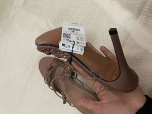 ZARA Knotted Stylish Heels