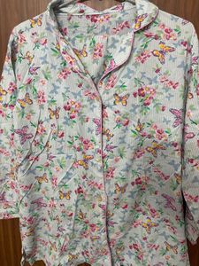 Butterfly Print Night Suit
