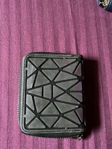 Geometric Black Wallet