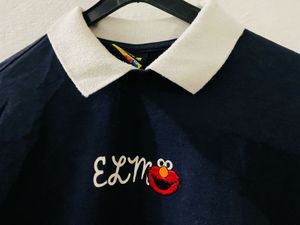 navy blue sweatshirt