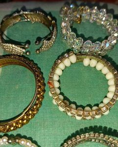 Assorted Bracelets and Watch