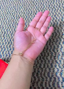 AD combo bracelet nd ring with 2 gold bangles