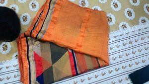 Elegant saree with Geometric Print