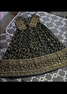 Gown With Pent And Dupatta