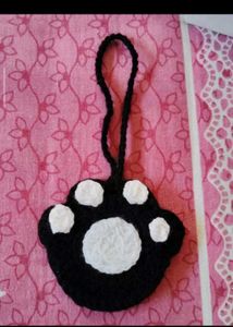 Cute Cat Paw Keychain Charm