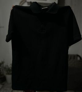 Men’s Original Zara Black Polo T-Shirt | Size M