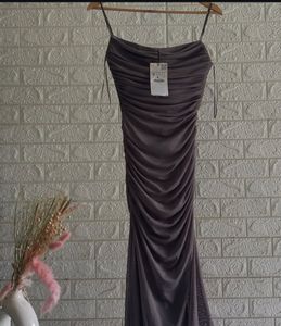 Zara Ruched Midi Dress
