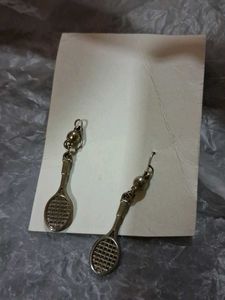 Tennis Racket Earrings