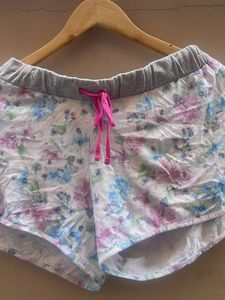 Floral Print Sleep Shorts