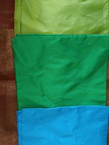 Vibrant blouse material