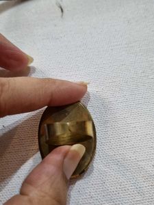 Boho Laq Oval Statement Ring
