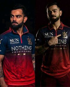 RCB 2026 HOME KIT VIRAT POLO EMBROIDERY PREMIUM