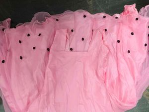 Pink Polka Dot Dress