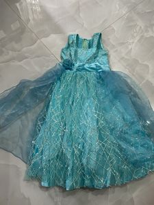 Stunning Blue Embellished Gown